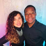 ﻿Sandra Ortega and Andy Graham in Concert