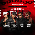Show do Vulgo FK, Yunk Vino, Lele JP e MC NK no Arena