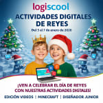 Actividades Digitales de Reyes  para Niños / as (5–7 enero) – Logiscool Les Corts