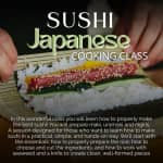 Sushi making class