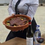 Menú de costillas BBQ para 2 con las mejores vistas a La Catedral de La Almudena