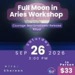 Taller de Astro: Luna Llena en Aries