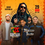 Show do Marcelo Falcão e Ponto de Equilíbrio - Tour 25 anos no Arena Sertaneja