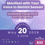 Manifest with Your Voice in Gemini Season
