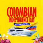 Colombian Independence Day Boat Party Festival NYC