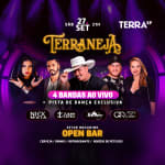 Show Terraneja com 4 Bandas Ao Vivo no Terra SP