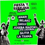 Fiesta y Rebeldía en Sala Zentral, Pamplona 2025