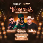 Show Terraneja com Bruno Hipólito, Jhony Quadros e Tássio Augusto no Terra SP
