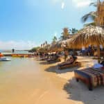 Relaxing Private beach front of Cartagena