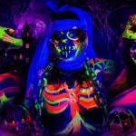 Halloween Neon Naked Life Drawing | Clapham North!