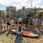 Clase de Paddlesurf en Barcelona