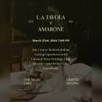 L.A. Tavola: A One-Night Italian Tasting Experience at Amarone