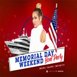 #1 NYC Memorial Day Boat Party Yacht Cruise