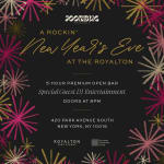 Royalton Park Avenue Rooftop NYE 26 NYC