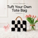 Tuft Your Own Tote Bag