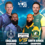 England vs South Africa - World Championship of Legends