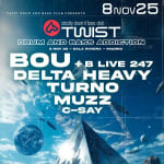 Bou & Delta Heavy & Turno & Muzz  @ La Riviera | D&B Addiction
