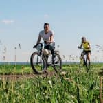 Location de vélos électriques sur l'Île d'Orléans