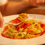 Fresh Handmade Pasta with Pomodoro Sauce in Dallas