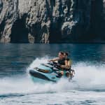Jetski-Erlebnis in Cala en Basset und Cueva s'Argilau