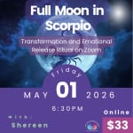 Full Moon in Scorpio Astro Workshop