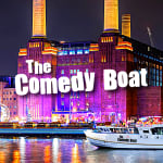 Comedia negra en Battersea Boat (Oferta de comida Ahorra 10 £)