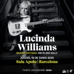 Lucinda Williams en Sala Apolo, Barcelona 2025