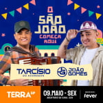 Show O São João Começa Aqui com Tarcísio do Acordeon e João Gomes no Terra SP
