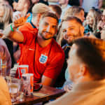 England Vs Ghana - Live at Flat Iron Square