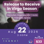 Release to Receive in Virgo Season
