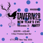 Tavern 29 NYE 26 NYC
