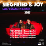 Siegfried & Joy en Sala Paral·lel 62, Barcelona 2025