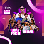 Show do Turma do Pagode e Hungria no Terra SP