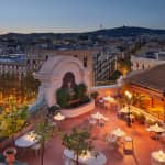 Wine under the moonlight at El Palace Barcelona