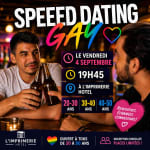 Speed dating GAY 🌈 Répartition par tranches d'âge