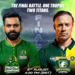 World Championship of Legends: Final Pakistan Champions vs South Africa Champions