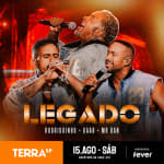 Show Legado com Rodriguinho, Gaab e Mr. Dan no Terra SP