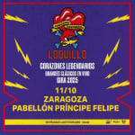 Loquillo en Pabellón Príncipe Felipe, Zaragoza 2025