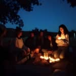Un'esperienza culinaria surreale in un casale