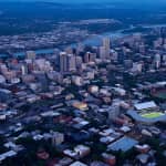 Aerial adventure above Portland, Oregon