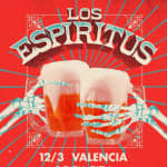 LOS ESPIRITUS en Valencia (Rock City)