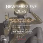 NYE 2026 at Georgia Room & Bar Calico
