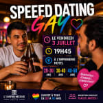 Speed dating GAY 🌈 Répartition par tranches d'âge
