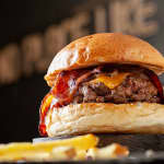 ﻿Exclusive hamburger or sandwich menu at Home Burger Bar