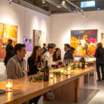 Cata de vinos en galeria de arte: 4 copas + sorteo de obra original + Exposicion guiada por pintor