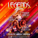 Legends alive - queen, tina turner and whitney houston - sala r.e.m (murcia)