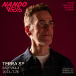 Show do Nando Reis - Turnê Pra Você Guardei o Amor no Terra SP