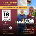Cata Tándem - Bodega Cantariña & Baja Montaña en Córdoba