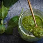 From Scratch: Fettuccine & Pesto Cream Sauce - Sacramento