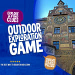 The five gilded sparrows in Ulm Outdoor Exploration Game